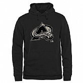 Men's Colorado Avalanche Black Rink Warrior Pullover Hoodie,baseball caps,new era cap wholesale,wholesale hats